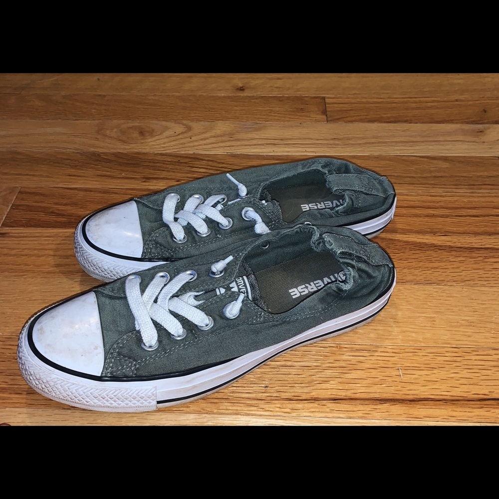Army Green Converse